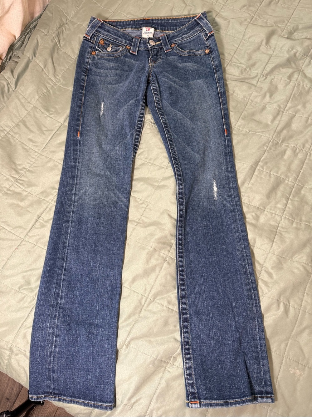 Vintage Y2K True Religion Bootcut Jeans Size 24